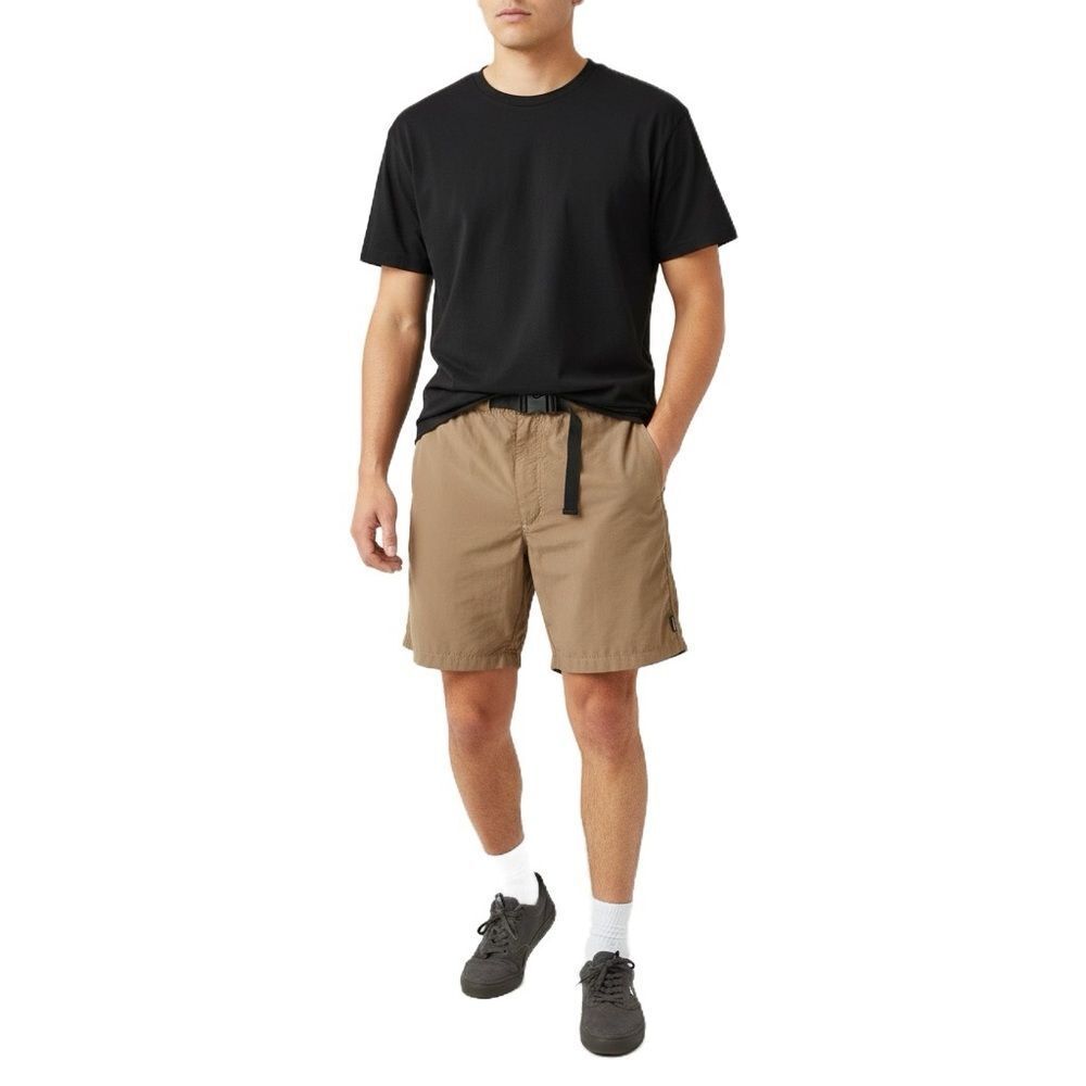 Patagonia Men's Tan Khaki Nylon Shorts with Belt